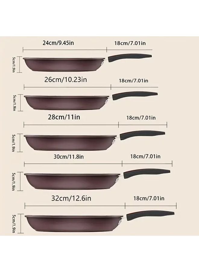 Non Stick Frying Pan 10 24 Inch Diameter Induction Dishwasher Safe - Image 3